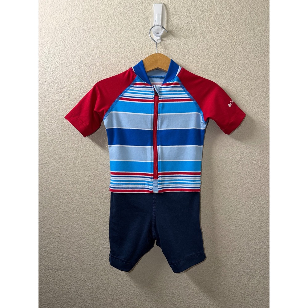 Boys Columbia Swim Suit Size 12-18 Monthz